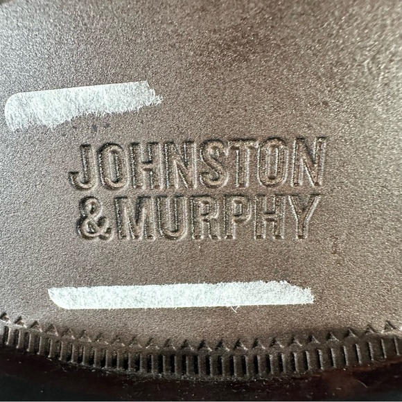 Johnston & Murphy Garrison Black Leather Brogue Cap Toe Boot. Sz: 10 main image 4